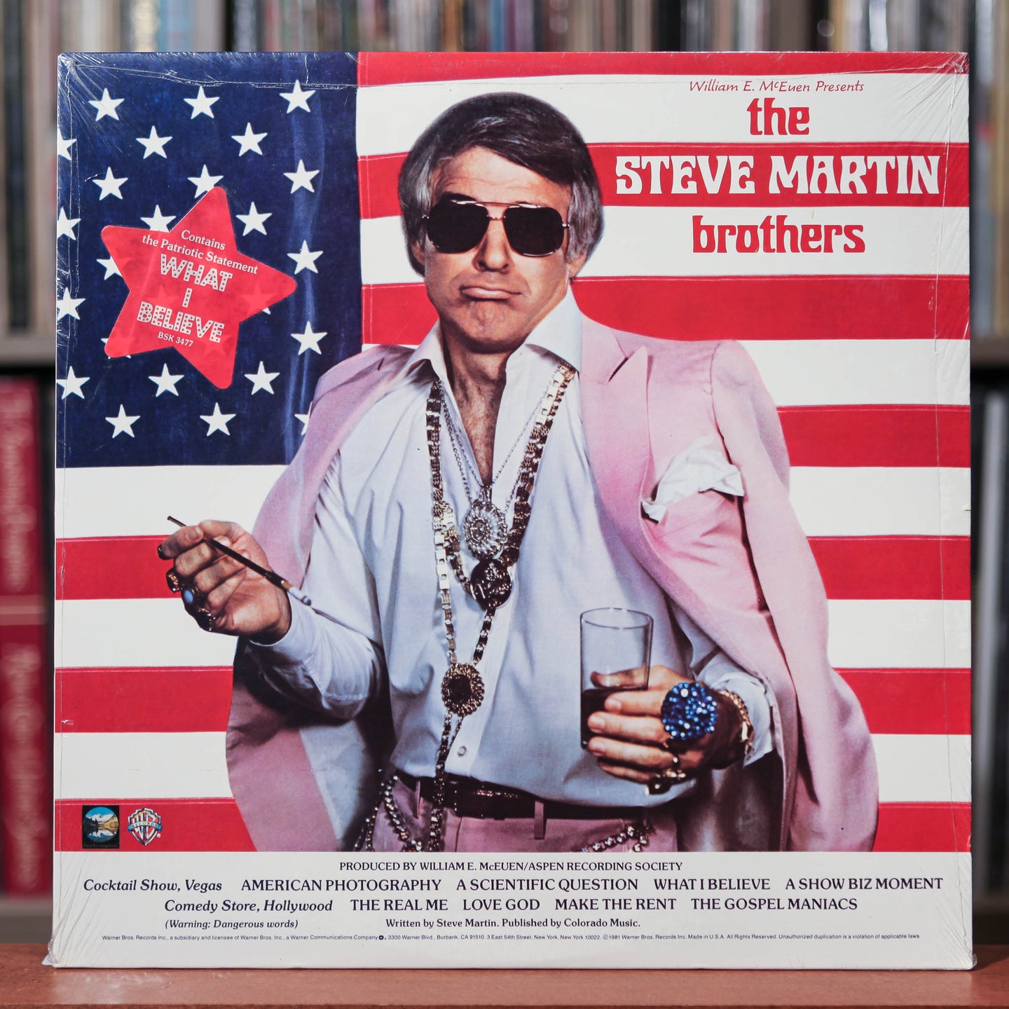 Steve Martin - The Steve Martin Brothers - 1981 Warner, SEALED