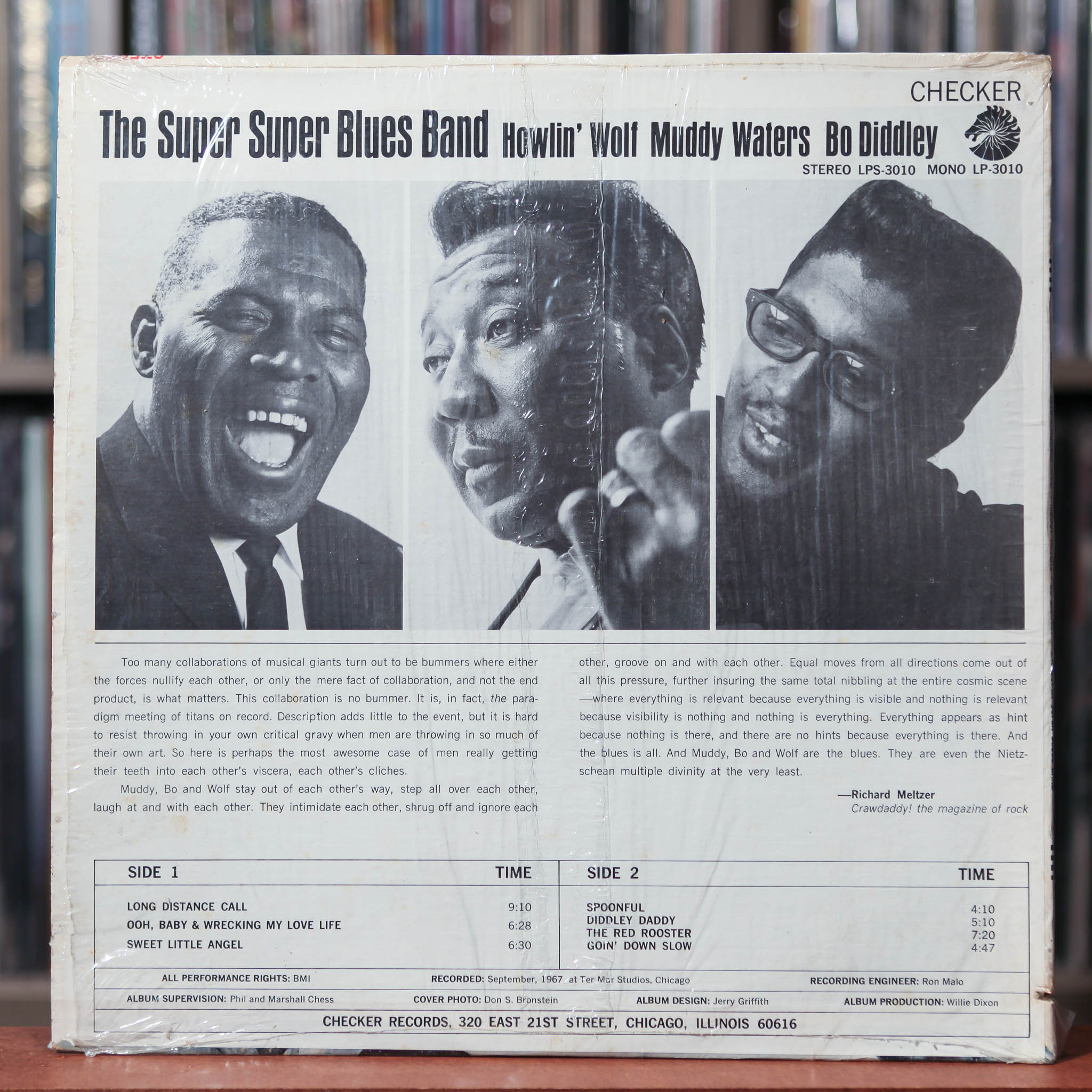 米LP Howlin Wolf, Muddy Waters &amp; Bo The Super Super Blues Band (Orange Vinyl) JPR033ORANGEVIN Jackpot Records 未開封 /00260 Howlin' Wolf, Muddy Waters & Bo Diddley - The Super Super