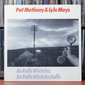Pat Metheny & Lyle Mays - As Falls Wichita, So Falls Wichita Falls - 1981 ECM, VG+/VG+