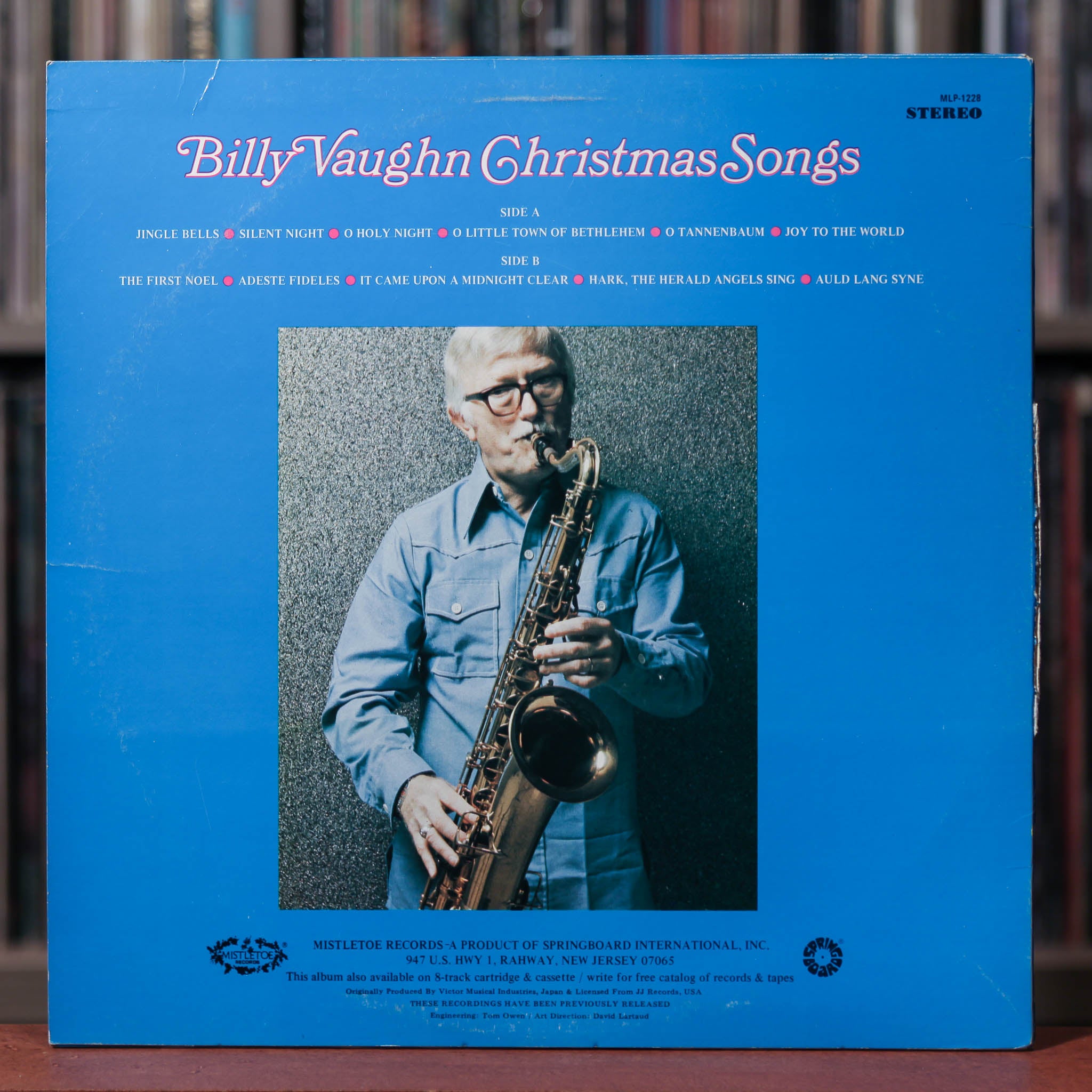 Christmas　MIstletoe,　Billy　1978　Songs　Vaughn　VG/VG+
