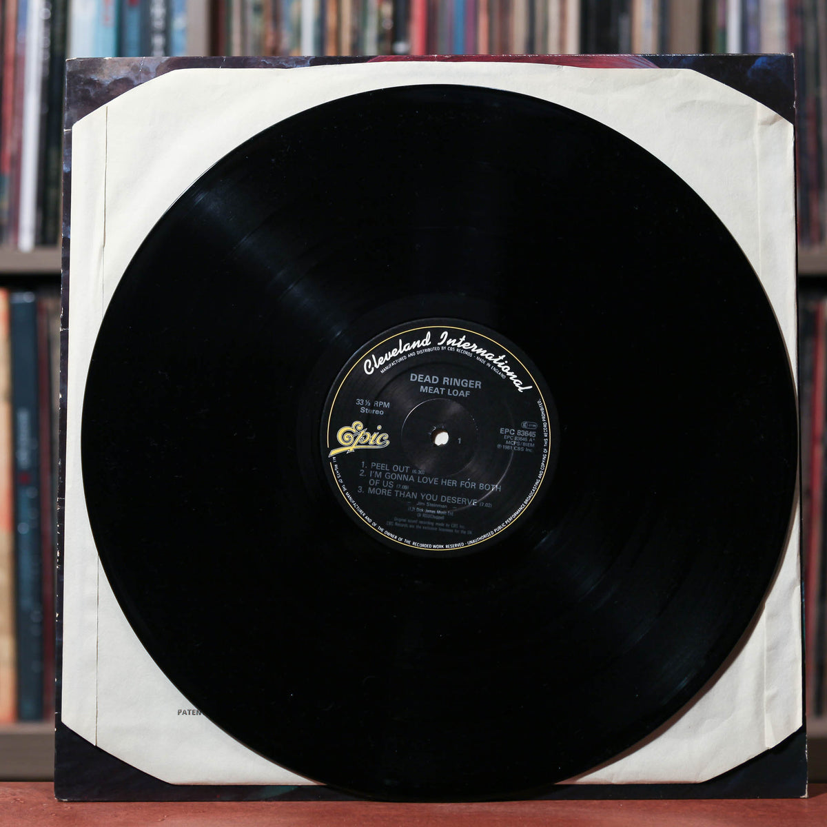 Meat Loaf - Dead Ringer - 1981 Epic, UK import VG/VG+