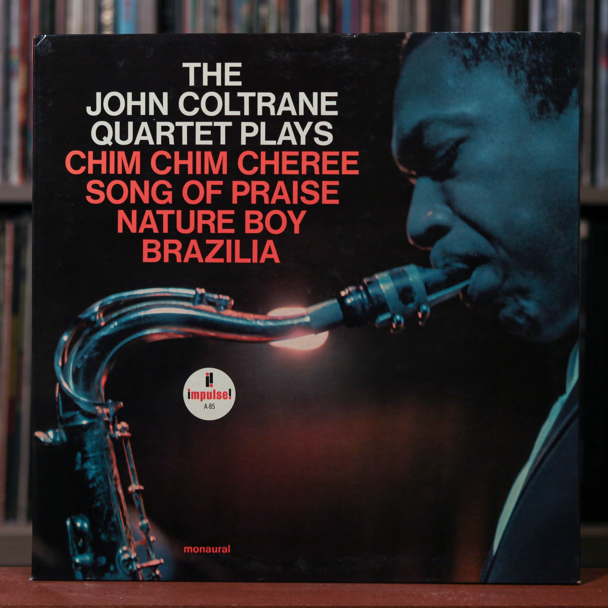米LP John Coltrane Quartet John Coltrane Quartet Plays AS85 IMPULSE /00400 John Coltrane's 'The John Coltrane Quartet Plays' Set For