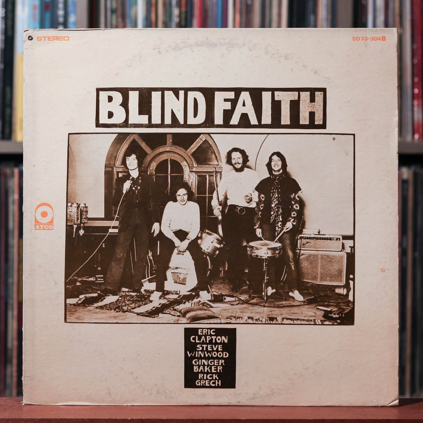Blind Faith - Self Titled - 1969 ATCO, VG/VG