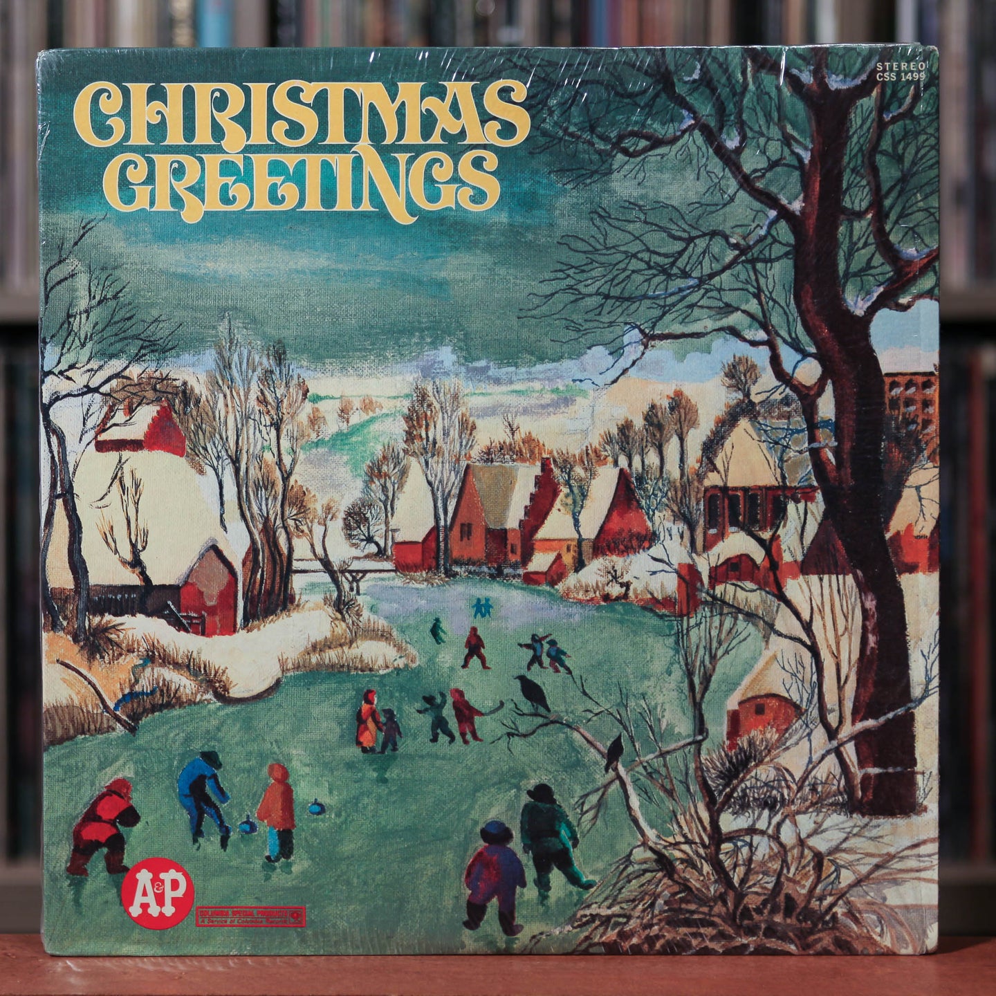 Christmas Greetings - Various - 1970 Columbia, EX/VG+ w/Shrink