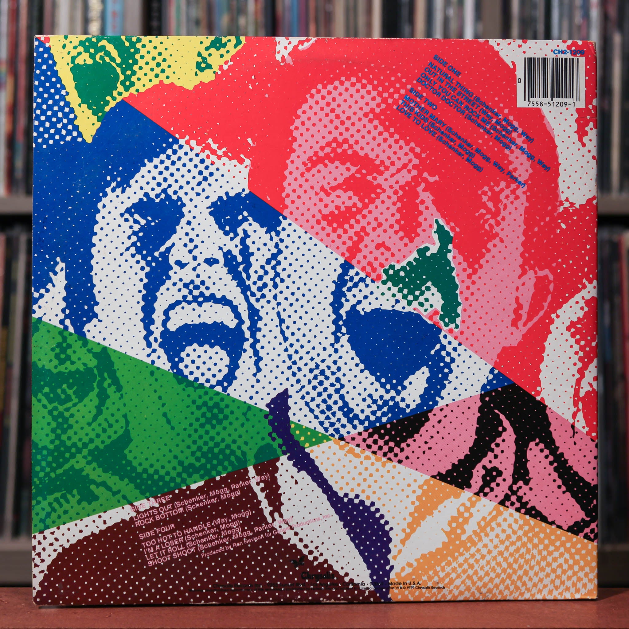 UFO - Strangers In The Night - 1979 Chrysalis, VG+/VG+