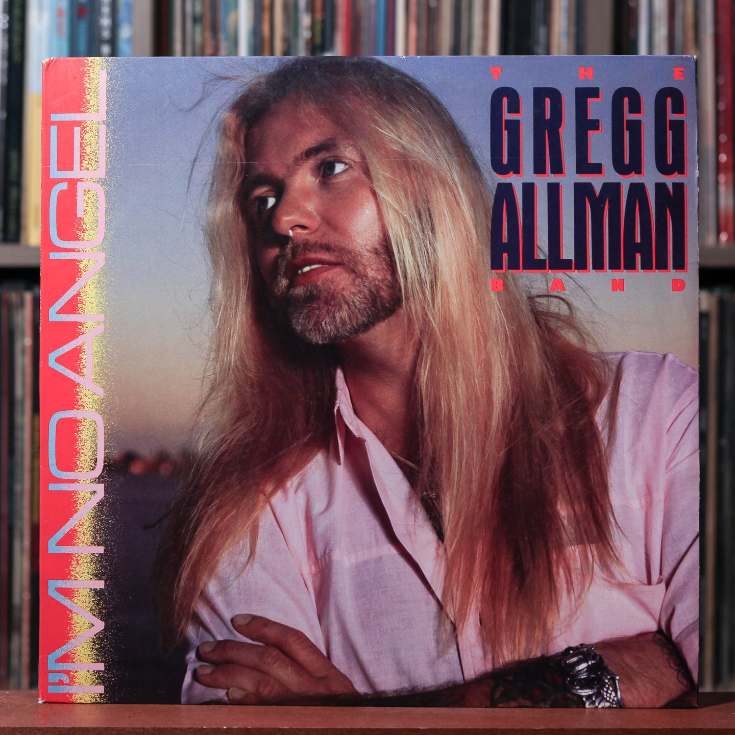The Gregg Allman Band - I'm No Angel - 1987 Epic, VG+/EX