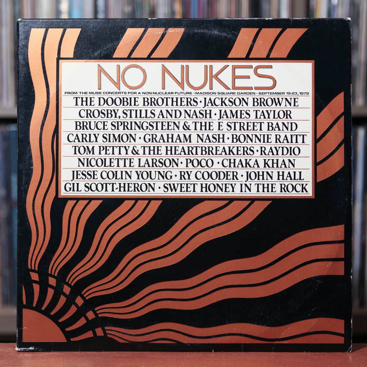 No Nukes - Madison Square Garden - September 19-23, 1979 - Various - 3LP - 1979 Asylum,