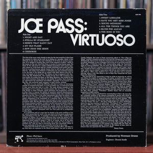 Joe Pass - Virtuoso - 1974 Pablo, VG+/EX