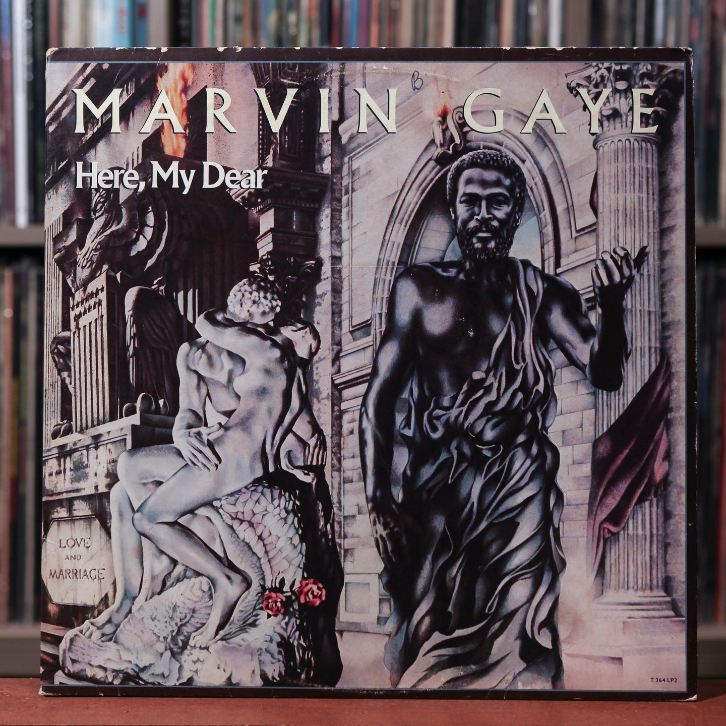 Marvin Gaye - Here, My Dear - 2LP - 1978 Tamla, VG/VG