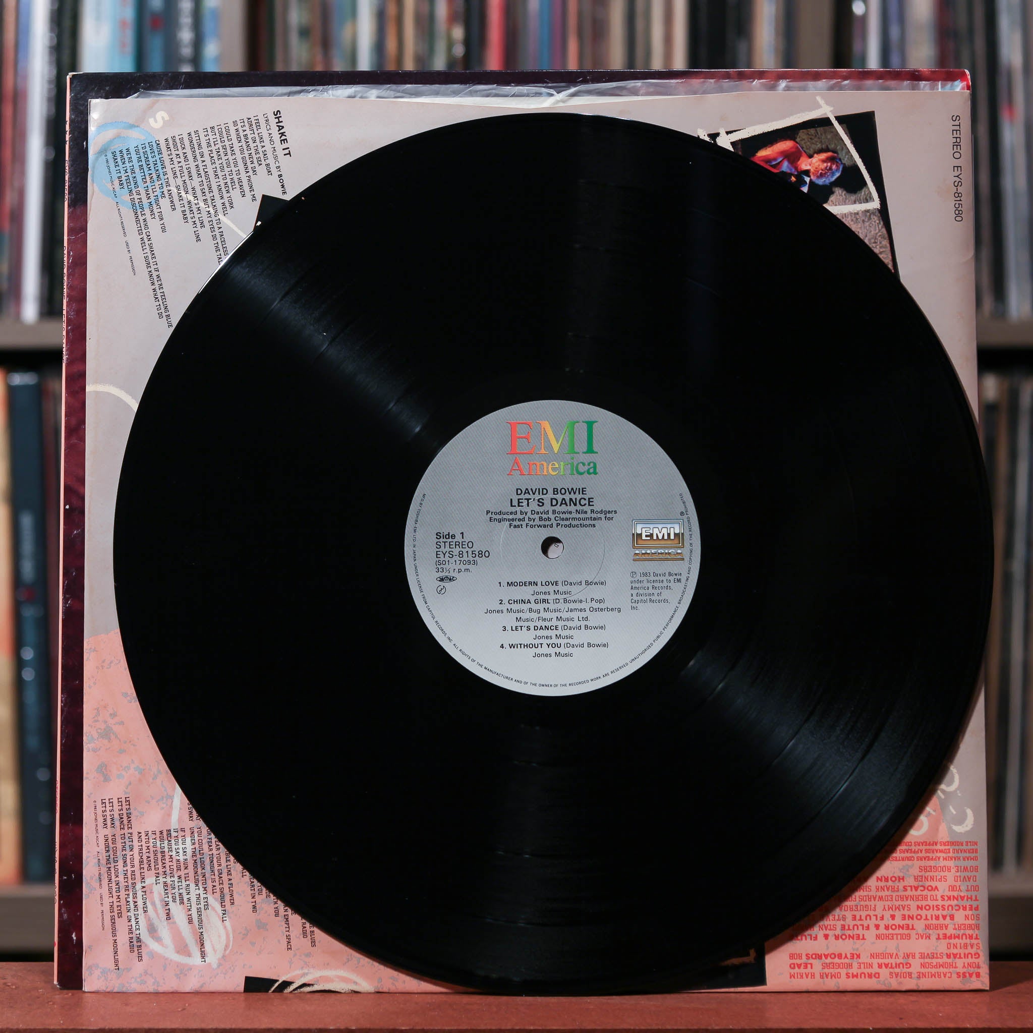 David Bowie - Let's Dance - Japan Import - 1983 EMI America, VG+/VG+