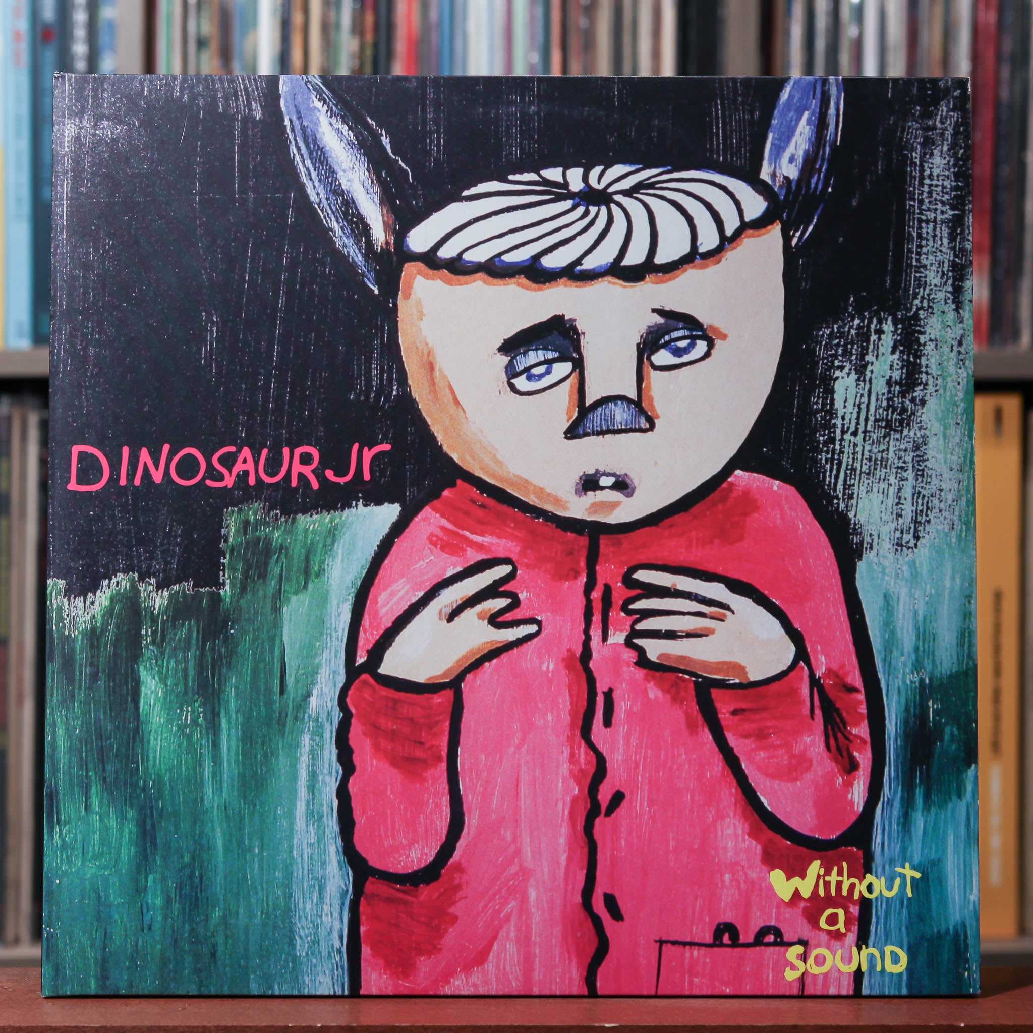 Dinosaur Jr. - Without A Sound - 2LP YELLOW VINYL 2019 Cherry Red, VG+