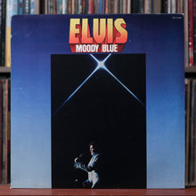 Load image into Gallery viewer, Elvis Presley - Moody Blue - BLUE VINYL - 1977 RCA, VG/VG+
