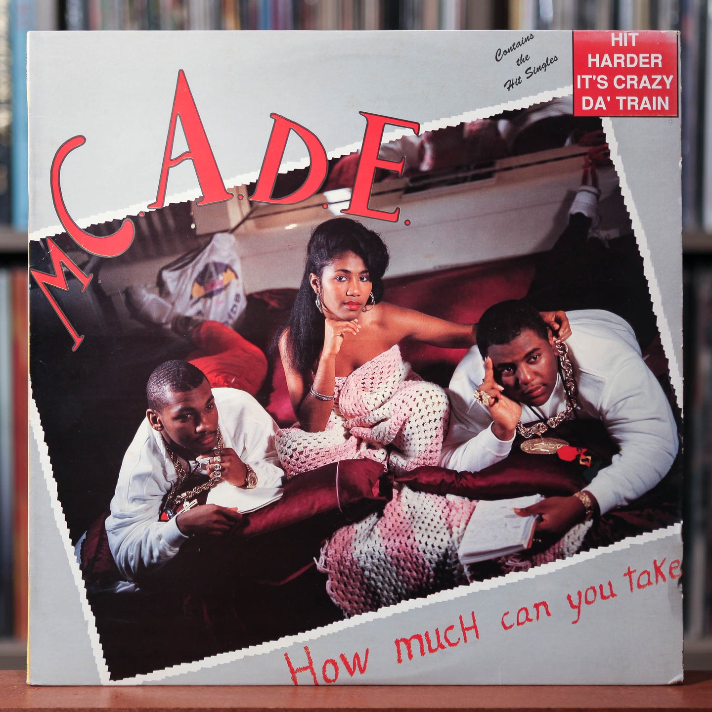 MC ADE - How Much Can You Take - 1989 4 Sight Records, VG+/VG+