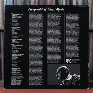 Ella Fitzgerald / Joe Pass - Fitzgerald & Pass...Again- 1976 Pablo, VG/EX