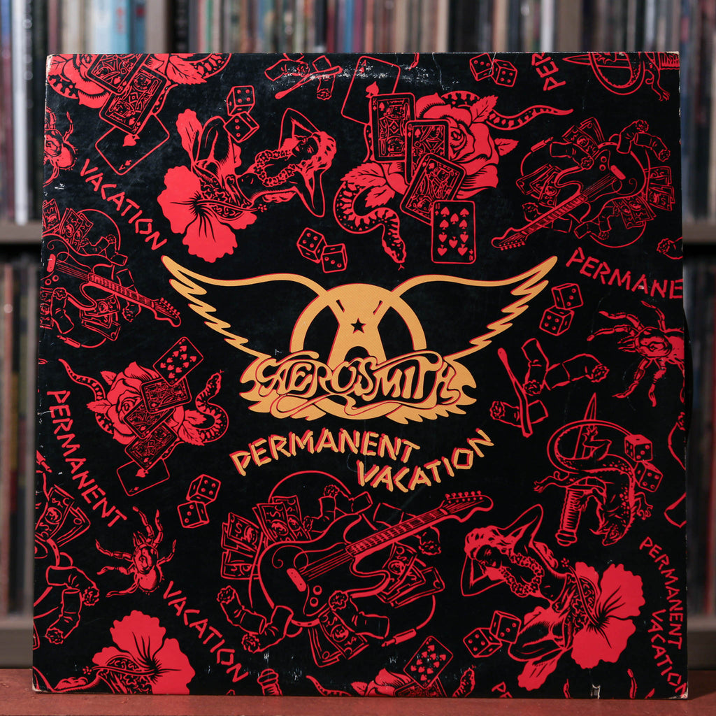 米LP Aerosmith Permanent Vacation B002518201 Geffen Records /00260 Aerosmith - Permanent Vacation [LP]