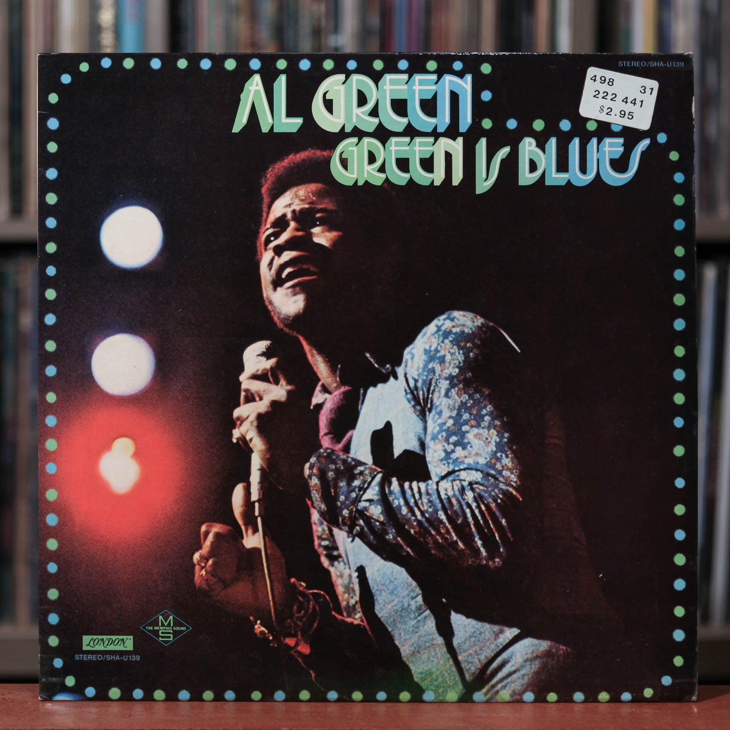Al Green - Green Is Blues - German Import - 1973 London Records, VG+/VG+