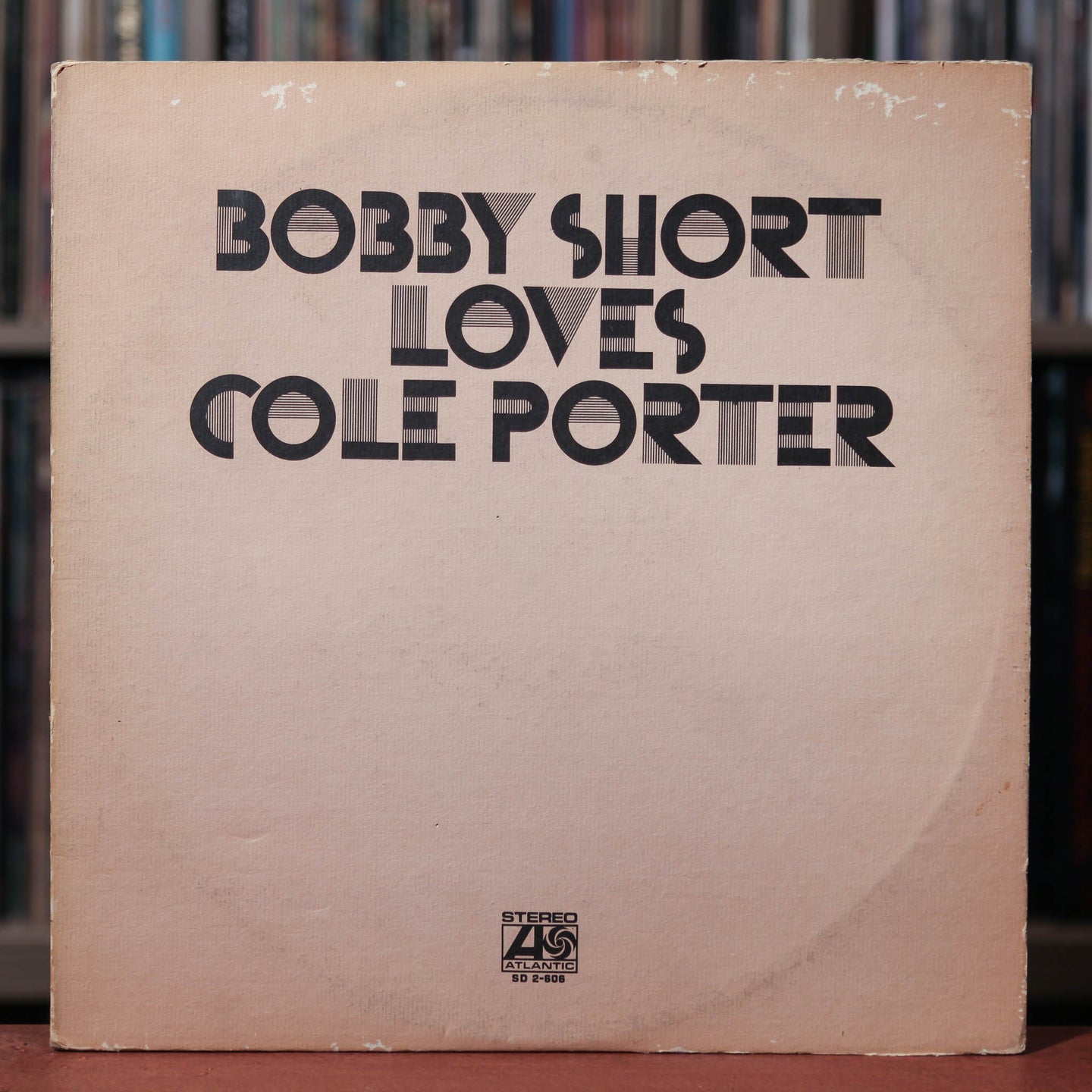 Bobby Short - Bobby Short Loves Cole Porter - 1971 Atlantic, VG+/VG+