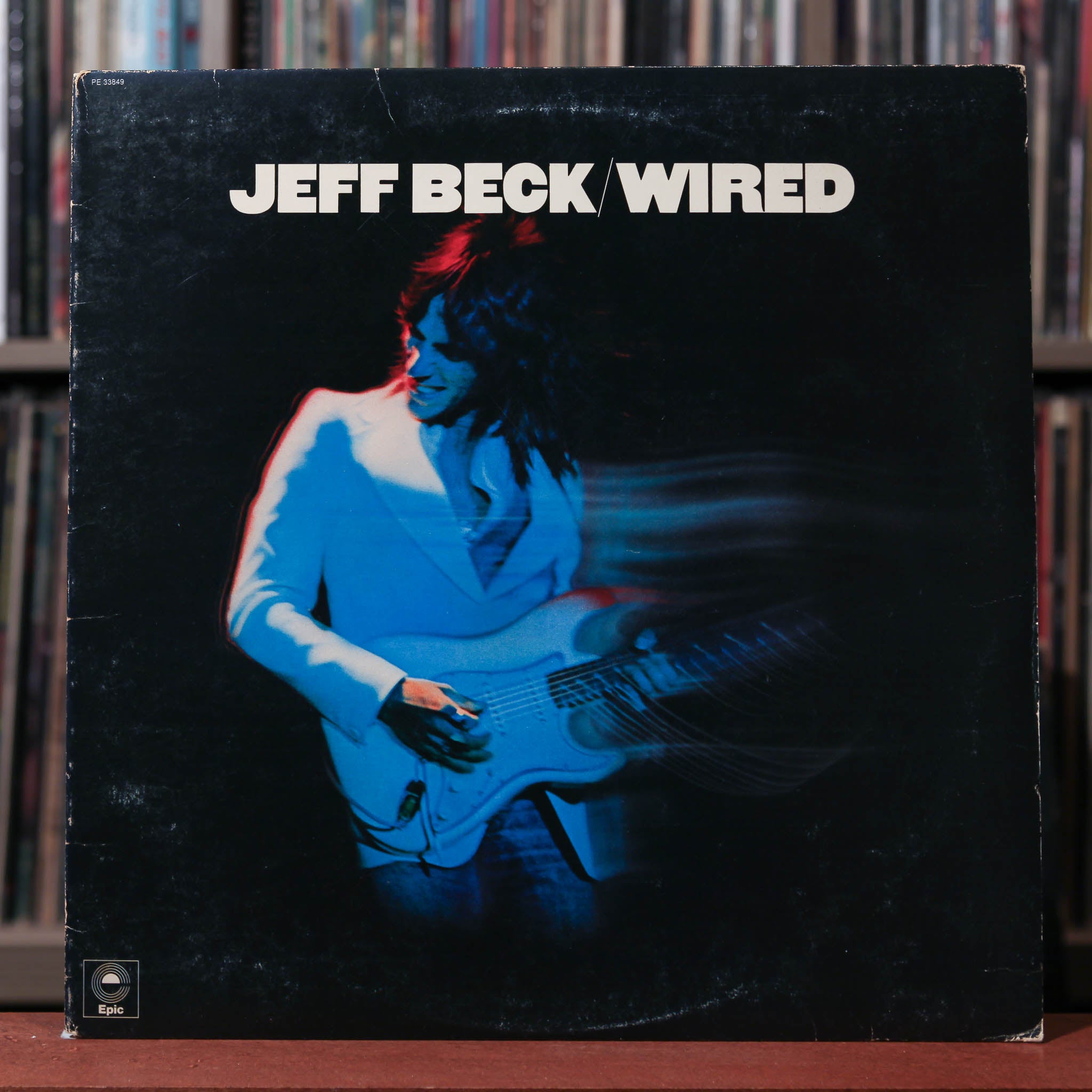 Jeff Beck - Wired - 1976 Epic, VG+/Strong VG