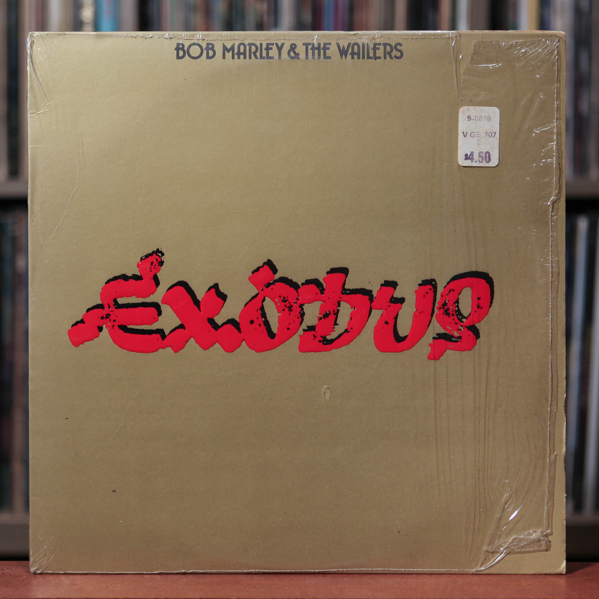 Bob Marley - Exodus - 1983 Island, VG/VG+ w/Shrink