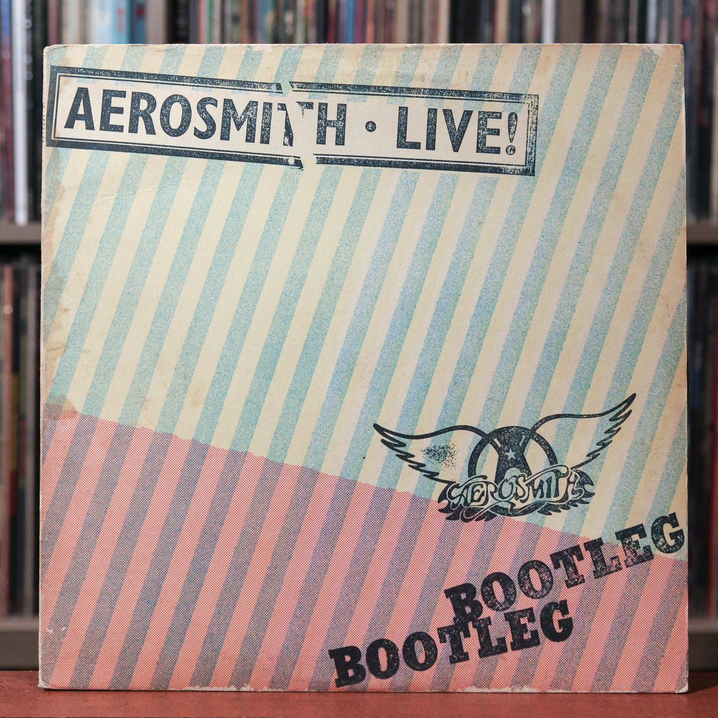 Aerosmith - Live! Bootleg - 1978 Columbia, VG/VG