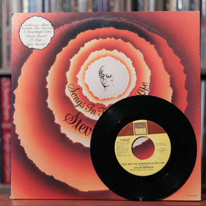 Stevie Wonder - Songs In The Key Of Life - 2LP - 1976 Tamla, VG+/EX w/ 7" Vinyl