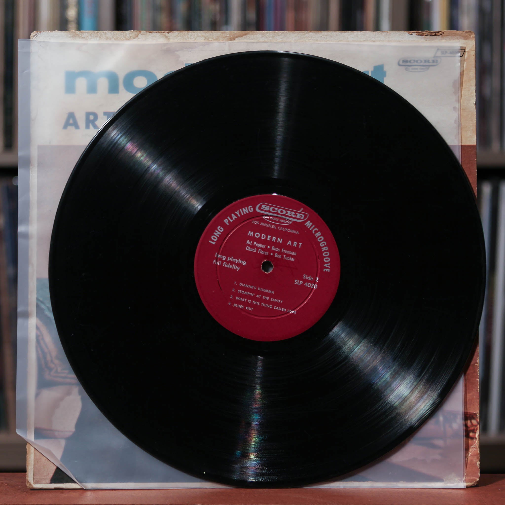 Art Pepper Quartet - Modern Art - 1958 Score