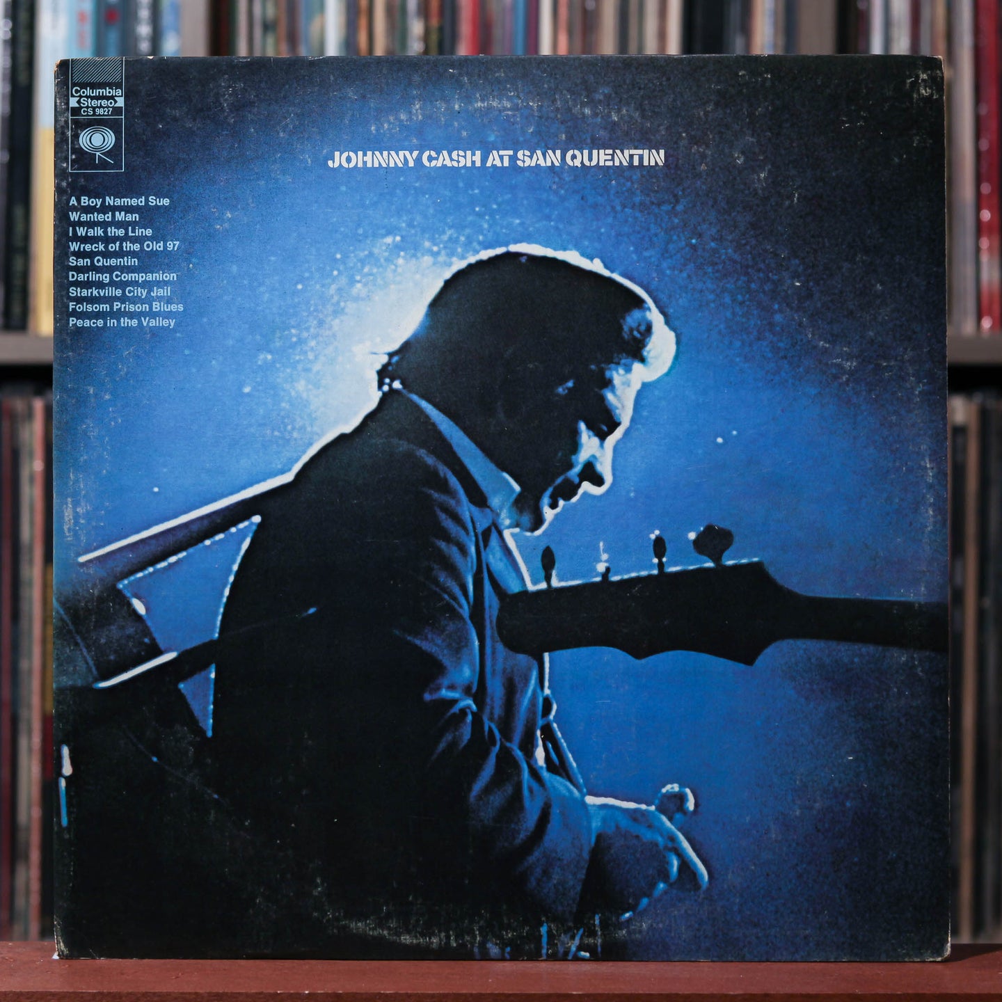 Johnny Cash - Johnny Cash At San Quentin - 1969 Columbia, VG/VG+