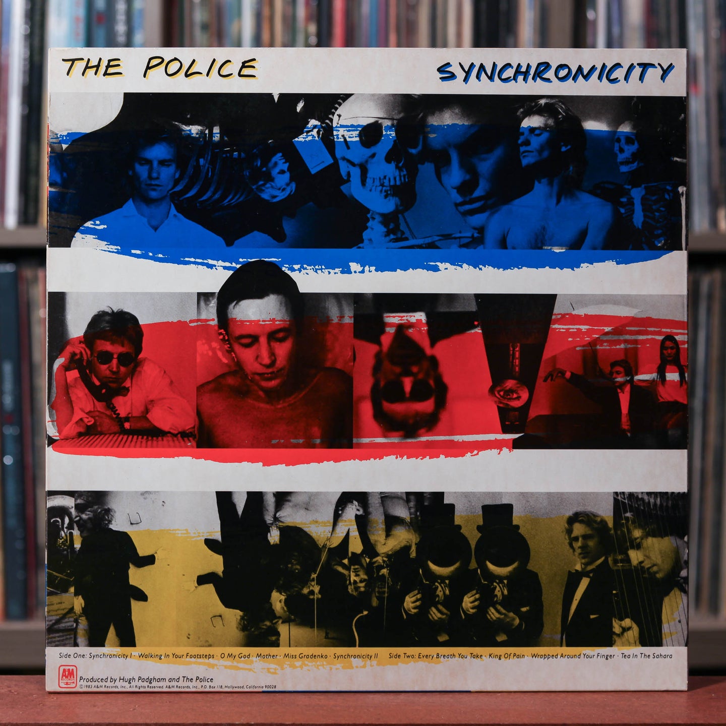Police - Synchronicity - 1983 A&M, VG+/VG+