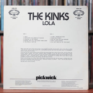 Kinks - Lola - UK Import - 1971 Hallmark Marble Arch, VG+/EX