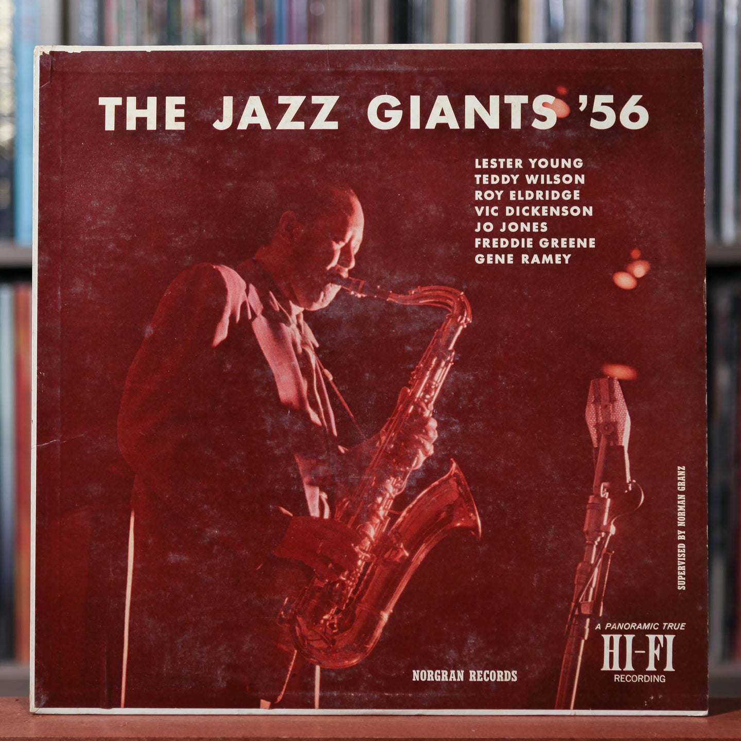 The Jazz Giants '56 - Self Titled - 1956 Norgran Records, VG+/VG+