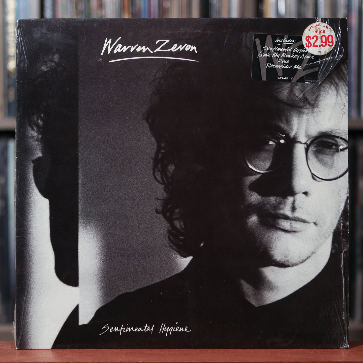 Warren Zevon - Sentimental Hygiene - 1987 Virgin, EX/EX