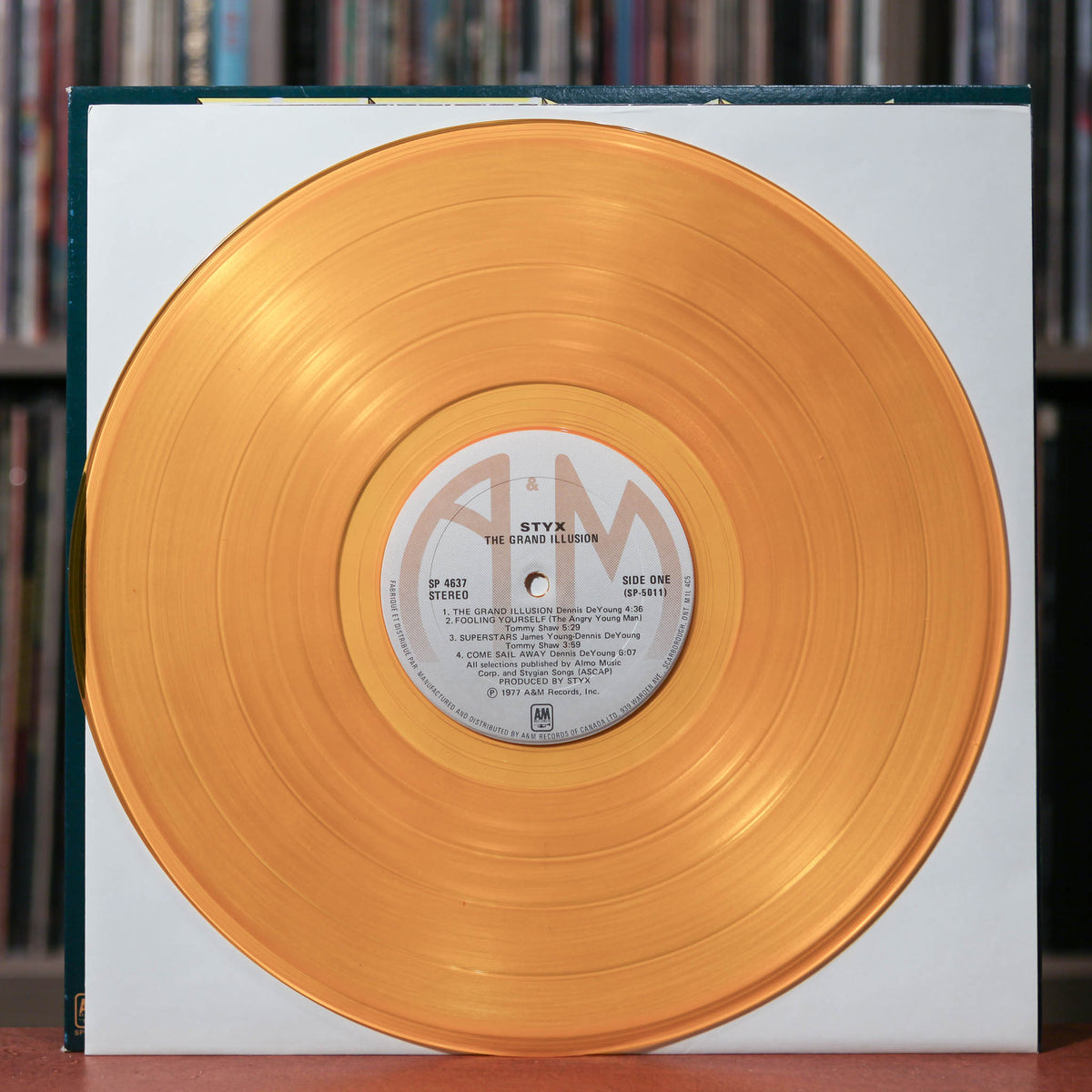 Styx - The Grand Illusion - 1978 A&M Records, VG+/EX