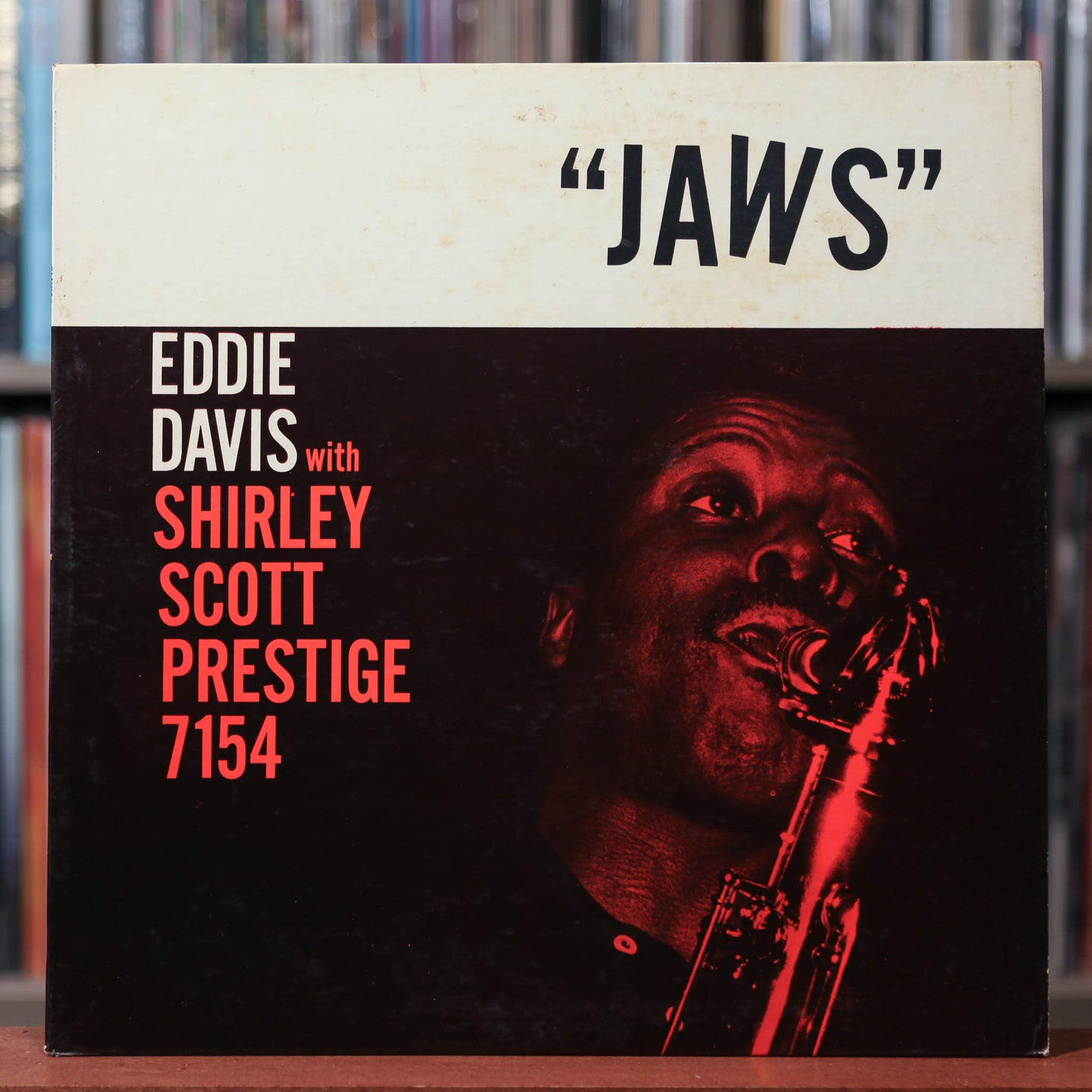 Eddie Davis With Shirley Scott - Jaws - 1959 Prestige, VG+/VG+