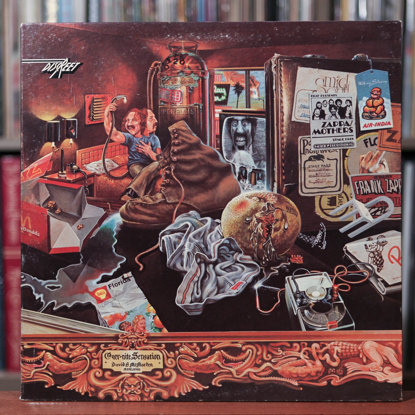 The Mothers - Over-Nite Sensation - 1973 Reprise, VG+/VG+
