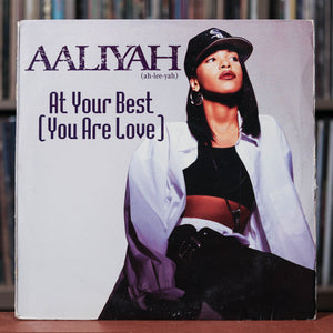 Aaliyah - At Your Best (You Are Love) - 12" Single - 1994 Jive, VG/VG