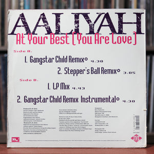 Aaliyah - At Your Best (You Are Love) - 12" Single - 1994 Jive, VG/VG