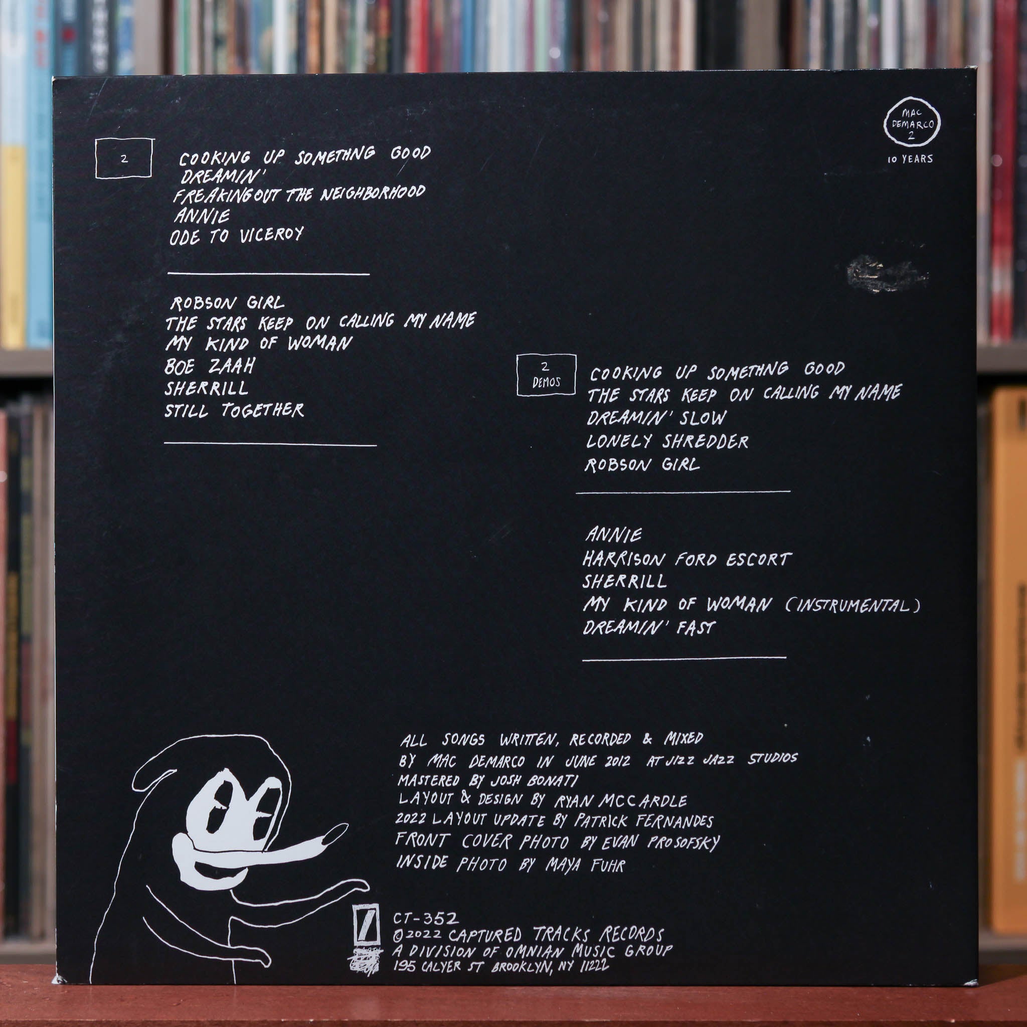 Mac DeMarco - 2 - 2LP 2022 Captured Tracks, VG+/VG