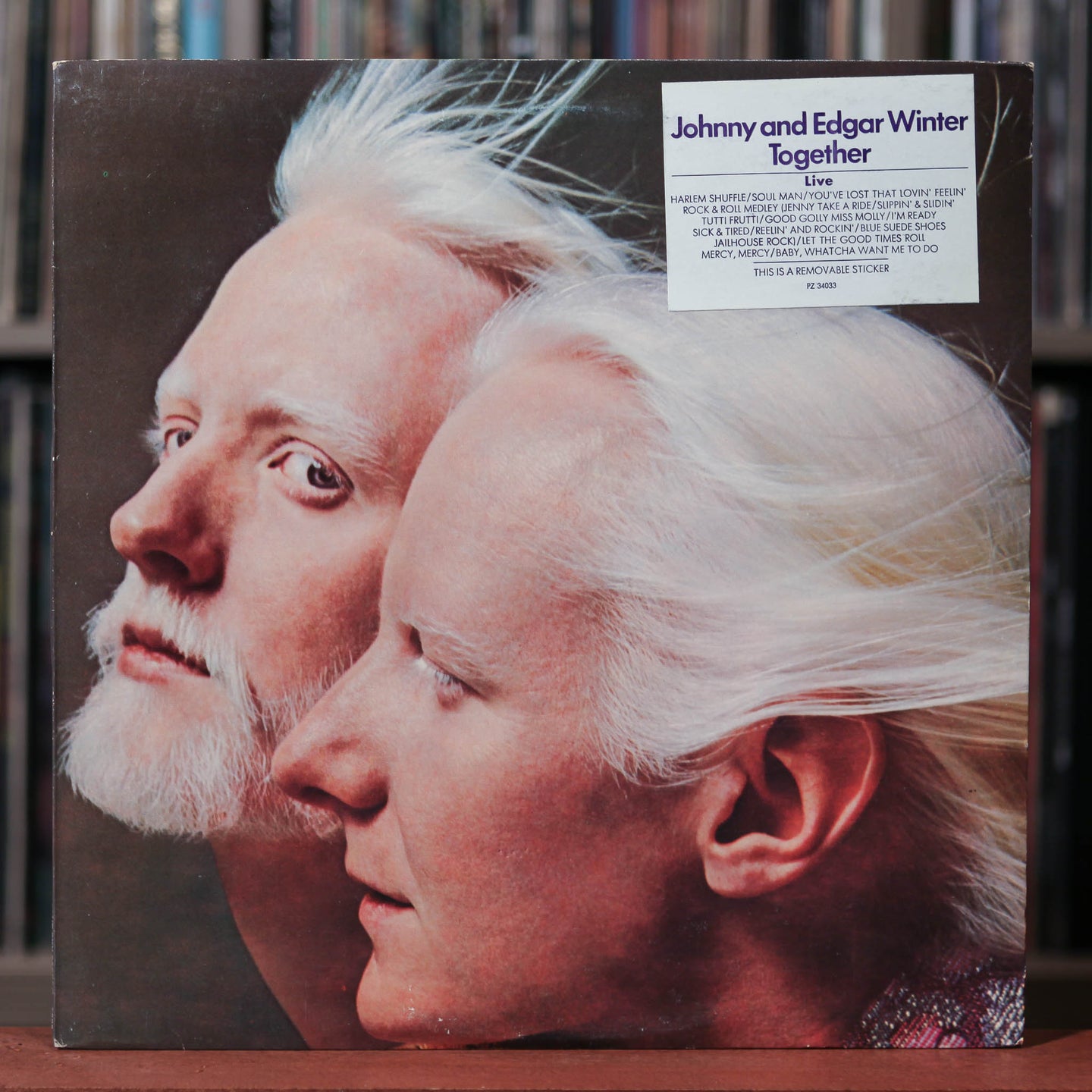 Johnny & Edgar Winter - Together - 1976 Blue Sky, VG+/VG+