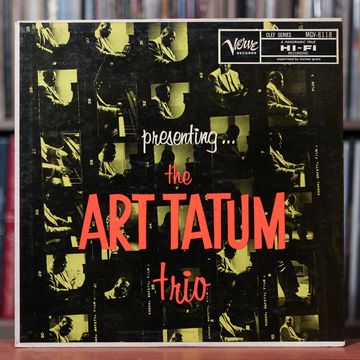 The Art Tatum Trio - Presenting... The Art Tatum Trio - 1957 Verve, VG+/VG