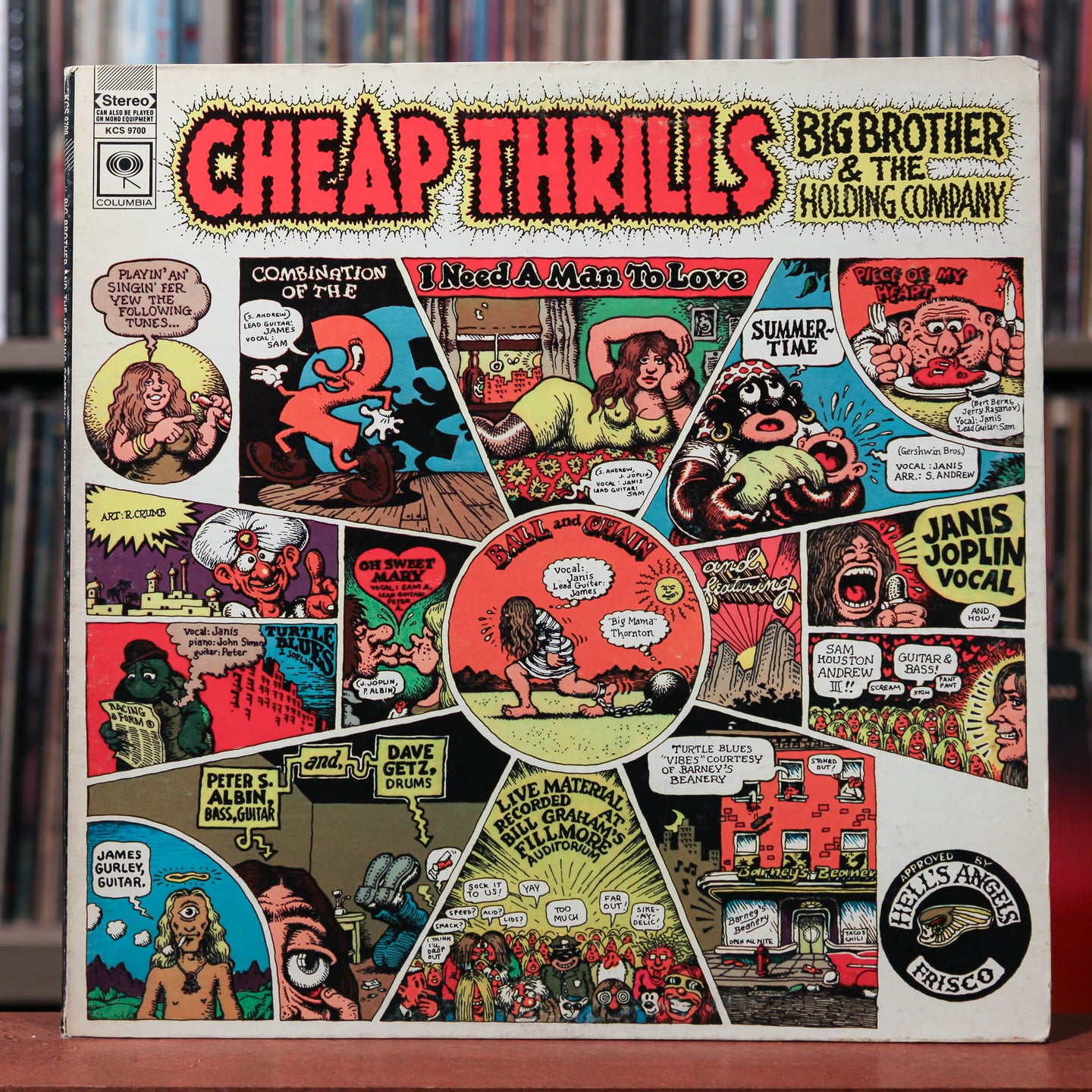Big Brother and the Holding Company - Cheap Thrills - Columbia, VG+/VG+