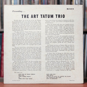 The Art Tatum Trio - Presenting... The Art Tatum Trio - 1957 Verve, VG+/VG
