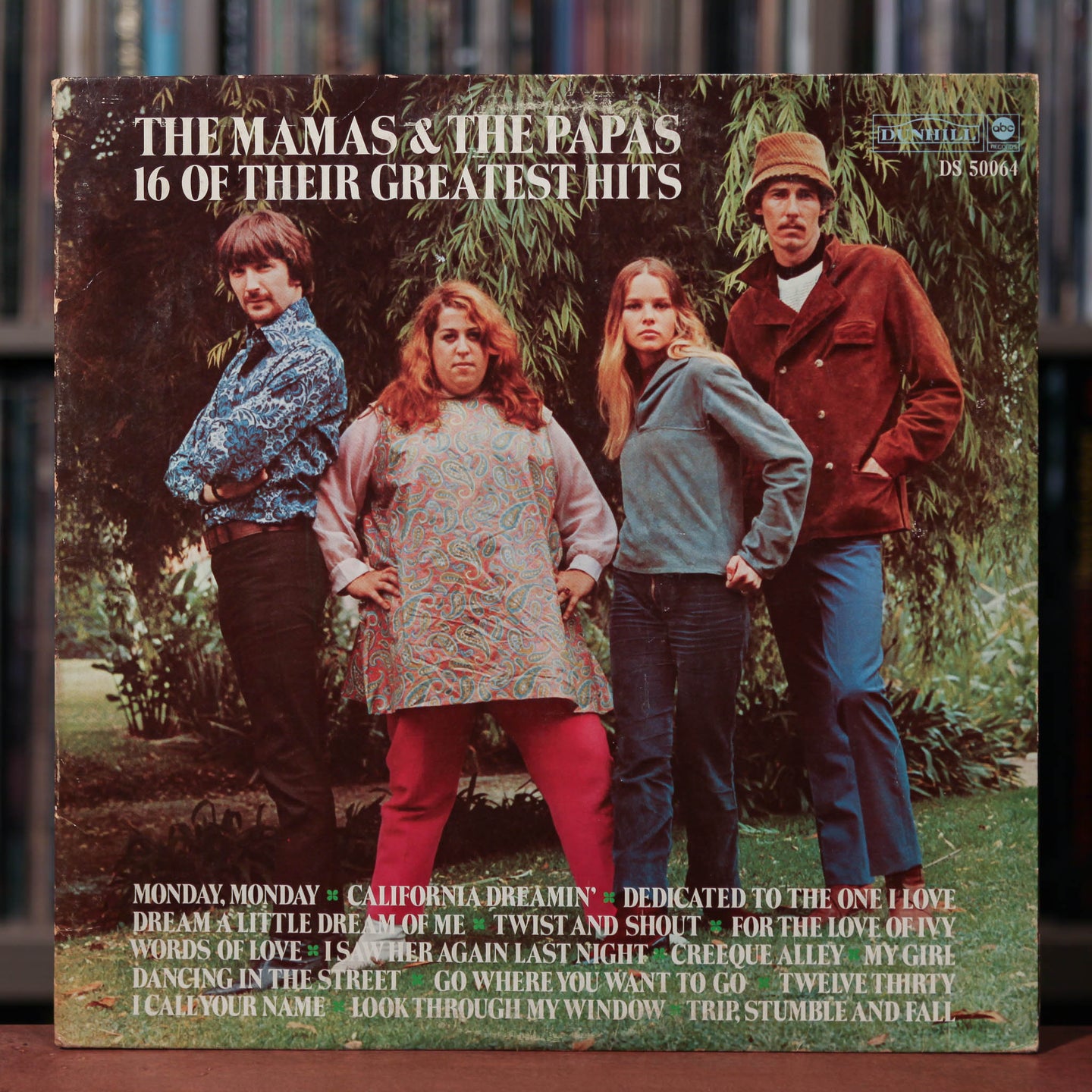 The Mamas & The Papas - 16 Of Their Greatest Hits - 1969 Dunhill, VG+/VG+