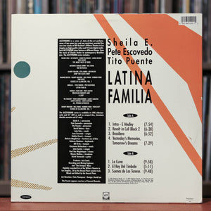 Sheila E., Pete Escovedo, Tito Puente - Latina Familia - 1989 Verve Digital, VG+/EX