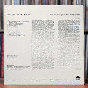 Carl Kress / George Barnes / Bud Freeman - Two Guitars And A Horn (Volume II) - 1983 Stash, EX/EX w/Shrink