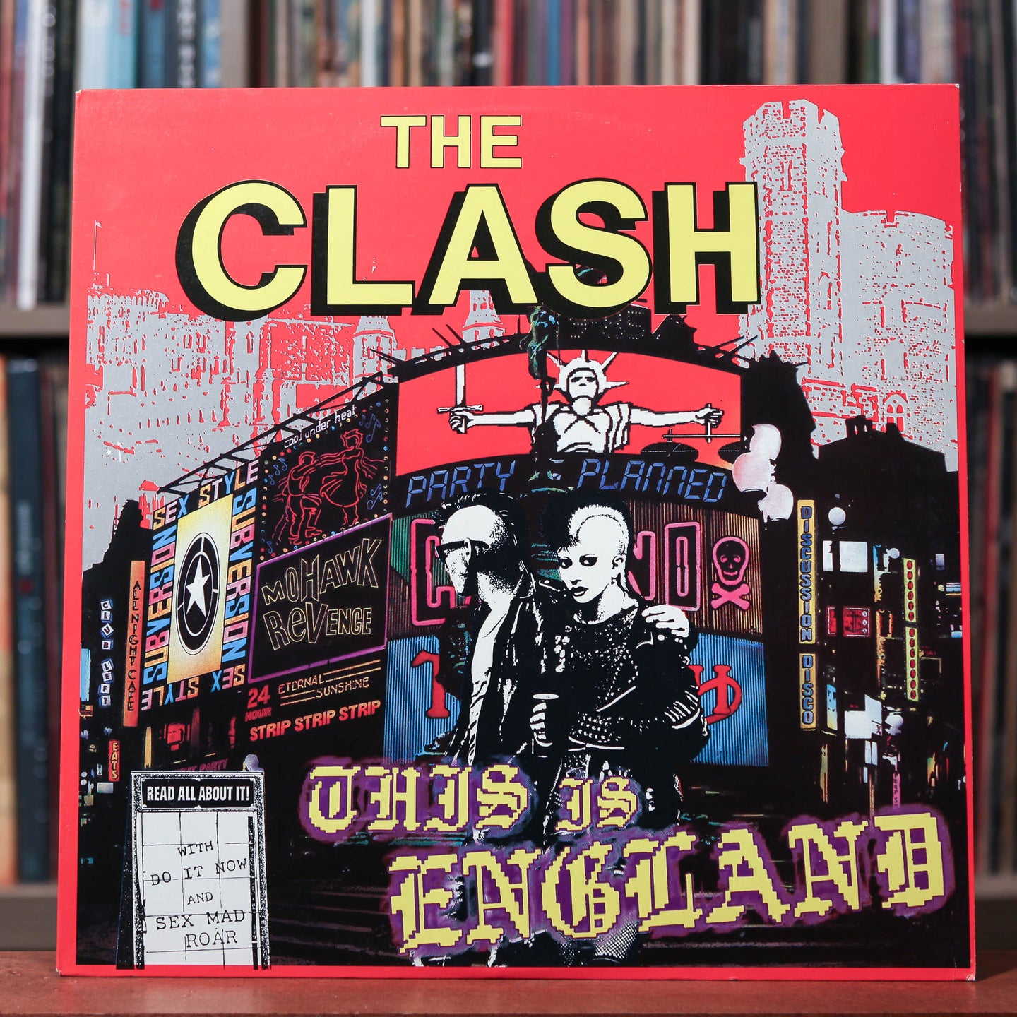 The Clash - This Is England - Australia Import - 1985 Epic, VG+/VG+
