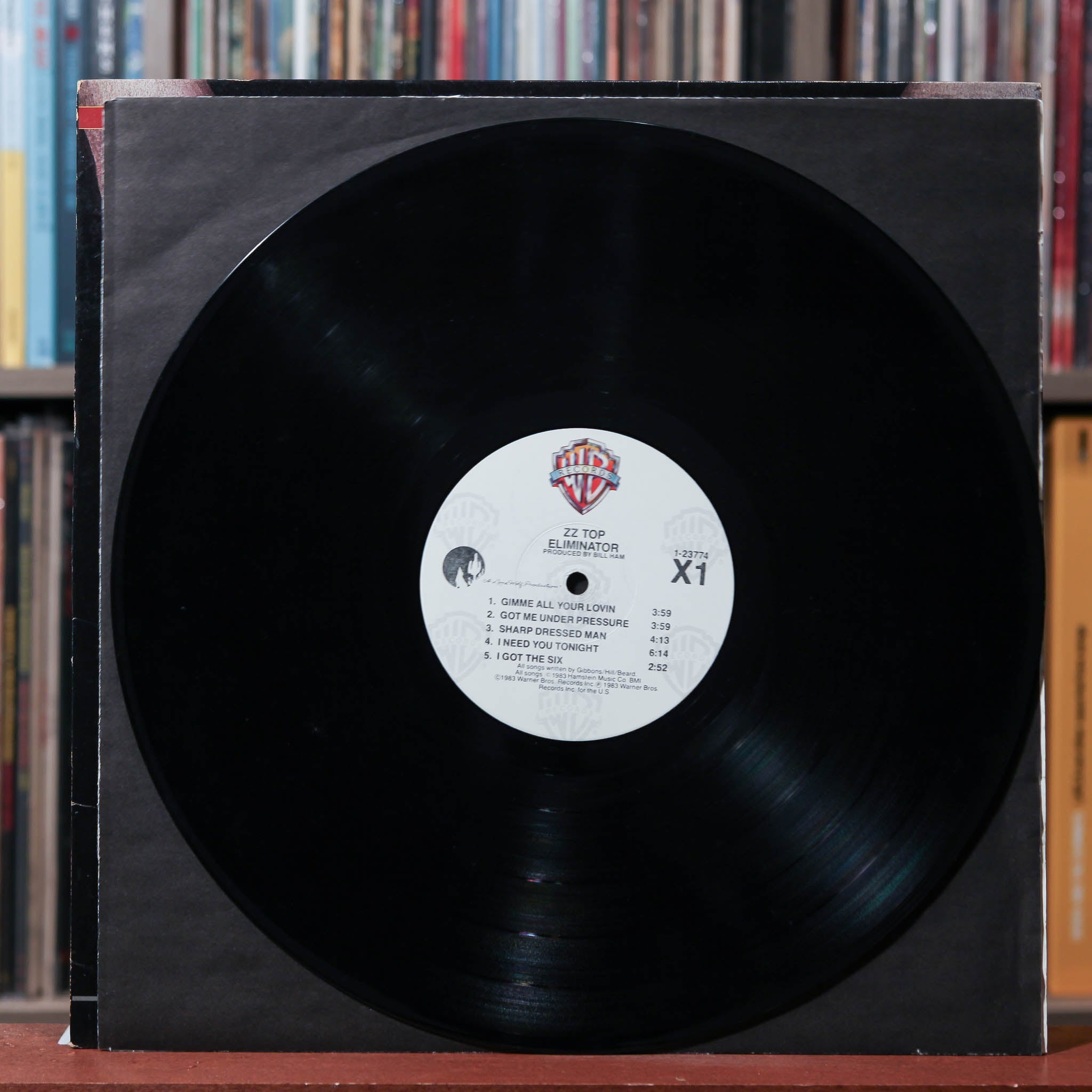 ZZ Top - Eliminator - 1983 Warner Bros. Records, VG+/VG