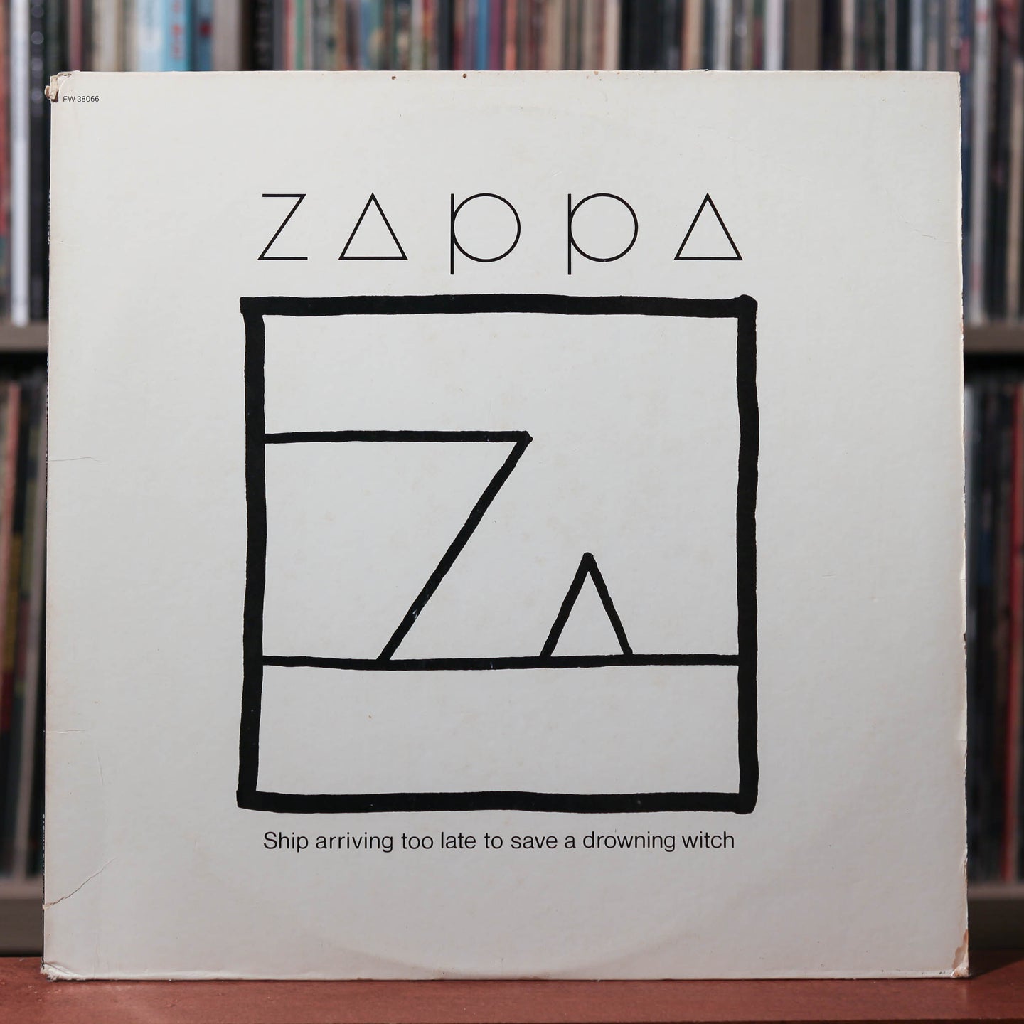 Frank Zappa - Ship Arriving Too Late To Save A Drowning Witch - 1982 Barking Pumpkin Records, VG/VG+