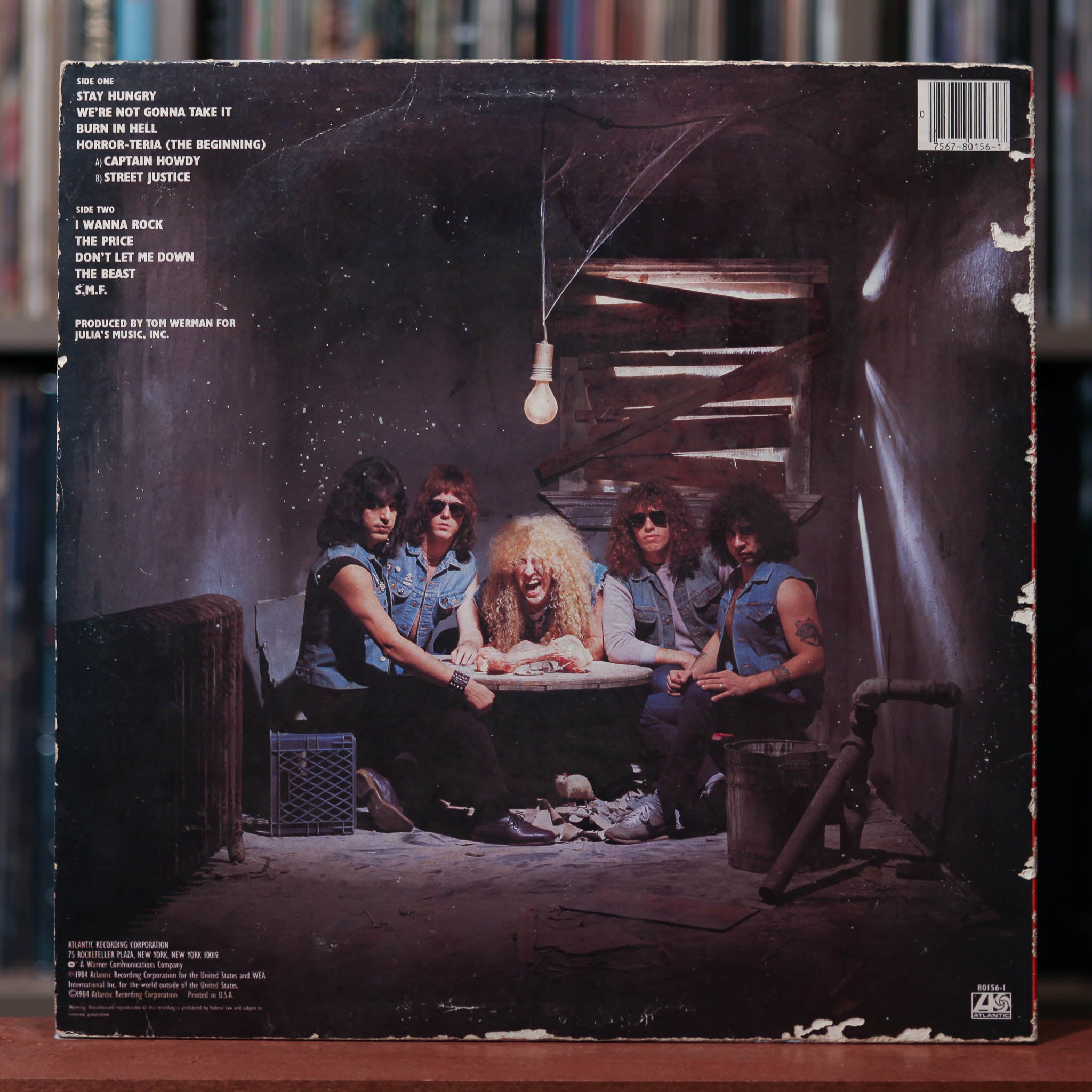 Twisted Sister - Stay Hungry - 1984 Atlantic