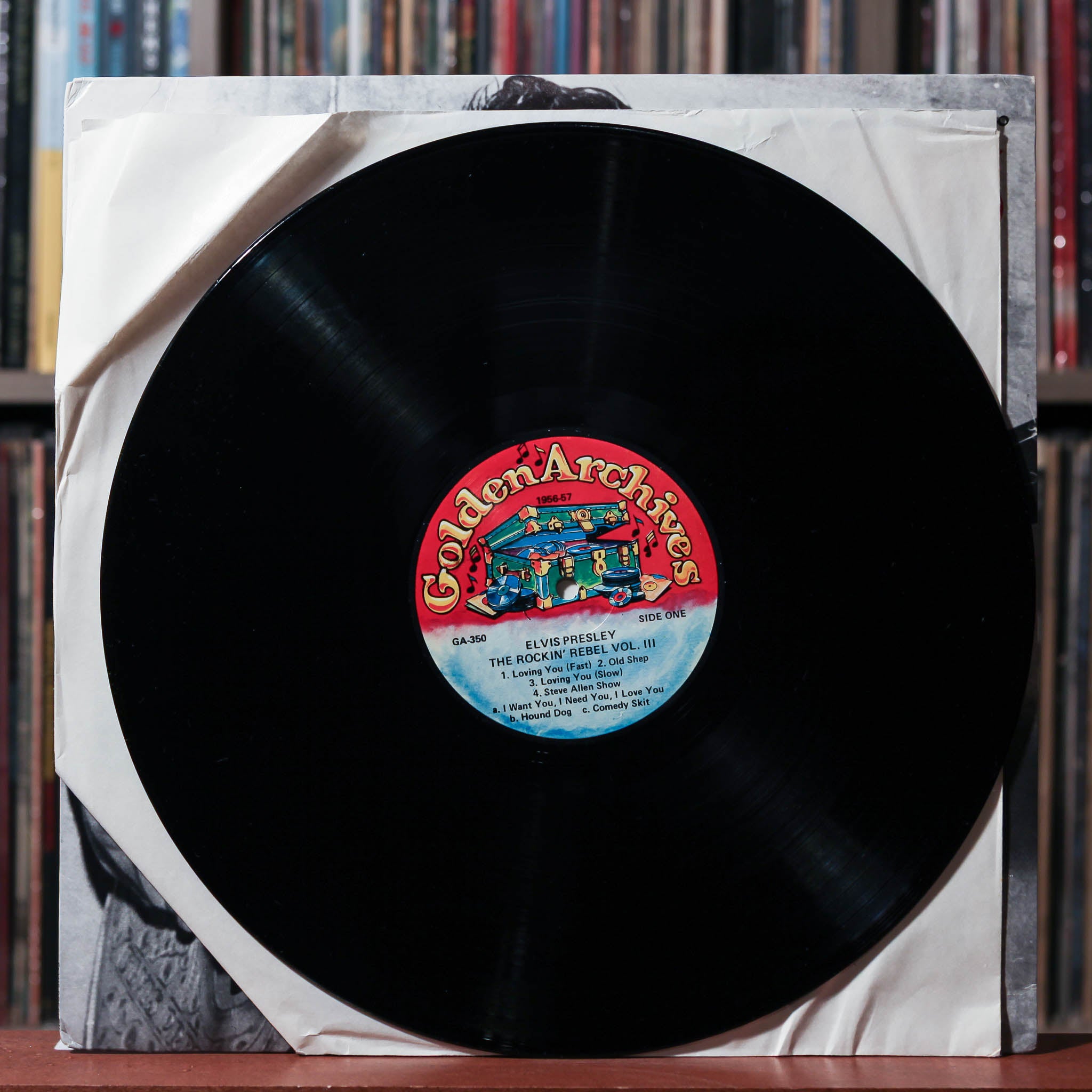 Elvis Presley - The Rockin' Rebel Vol. III - RARE - 1979 Golden Archiv