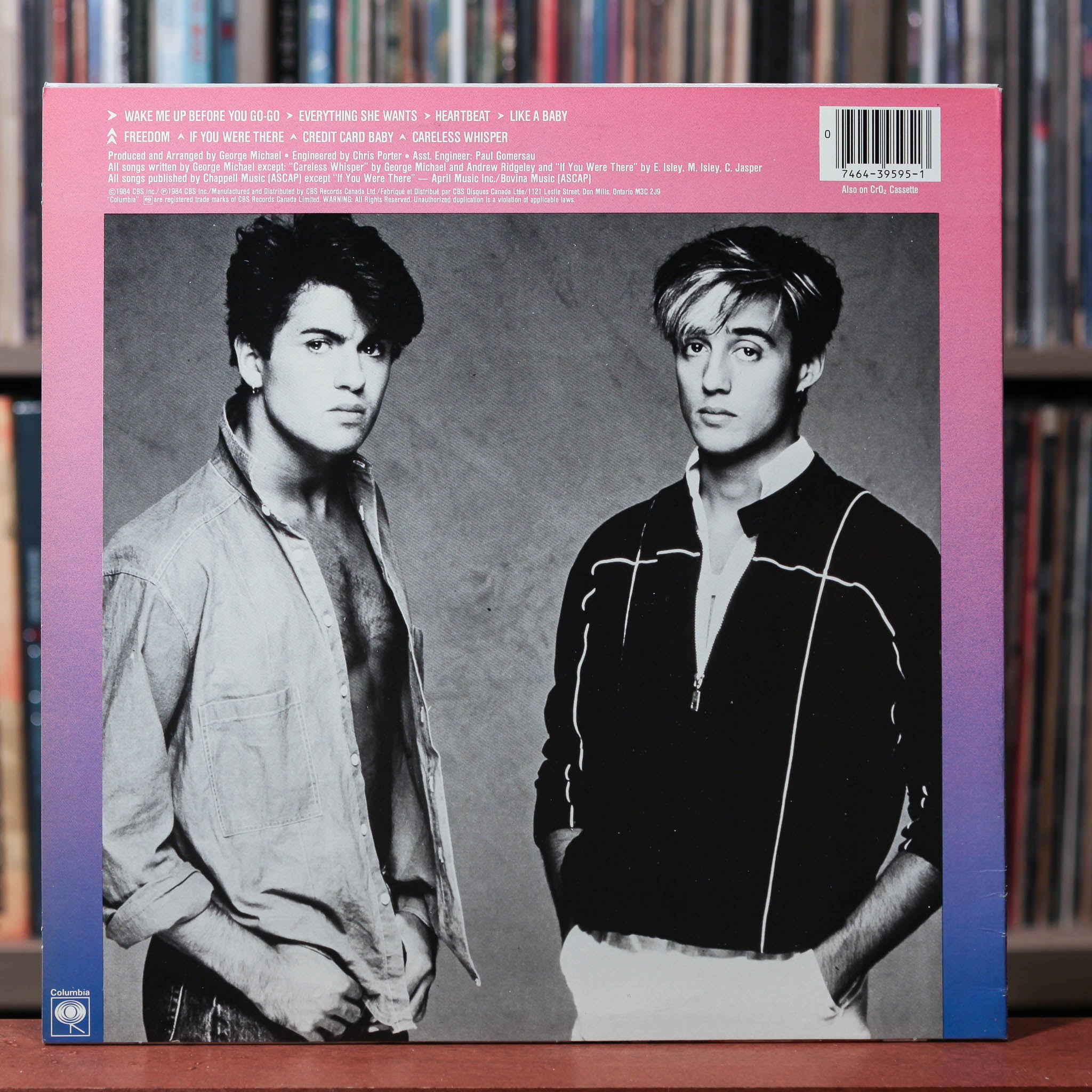 Wham! - Make It Big - 1984 Columbia, EX/VG+